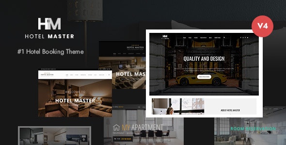 Hotel Master v4.3.0 – WordPress酒店预订主题