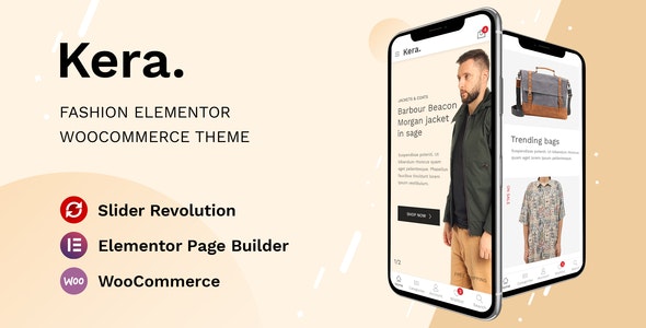 Kera v1.2.33 – Fashion Elementor WooCommerce主题