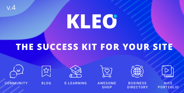 Kleo v5.3.0无限制版 – WordPress社区主题