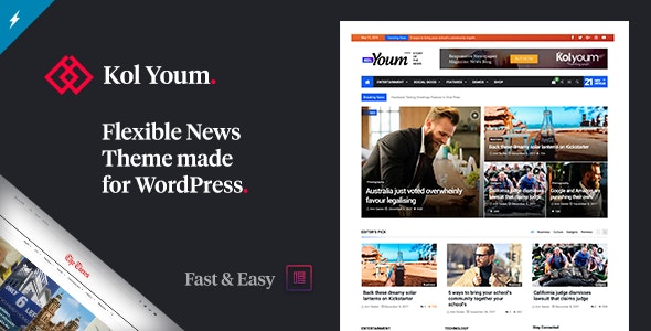 Kolyoum v2.4.1无限制版–报纸杂志新闻BuddyPress AMP