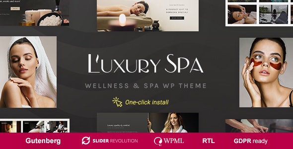 Luxury Spa v1.2.9 –美容与健康主题