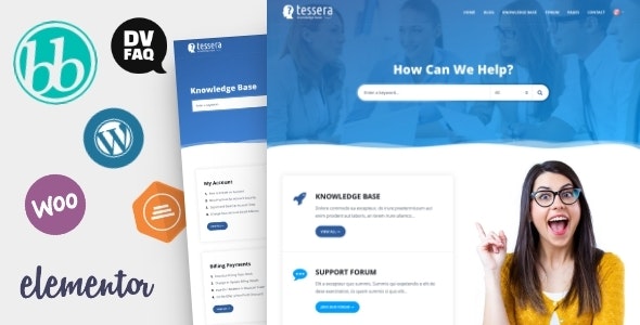 Tessera v2.7 – WordPress知识库和支持论坛主题