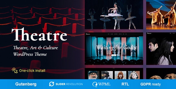 Theater v1.3.7 – WordPress剧院主题