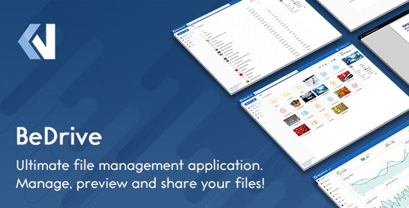 BeDrive v3.2.0无限制版（已汉化） –PHP文件共享和云存储网盘源码