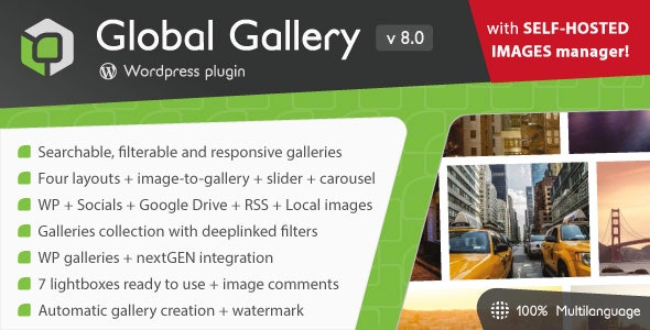 Global Gallery v11.4.0（已汉化） – WordPress响应式画廊插件
