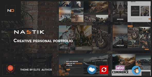 Nastik v5.4.6 – WordPress创意组合主题
