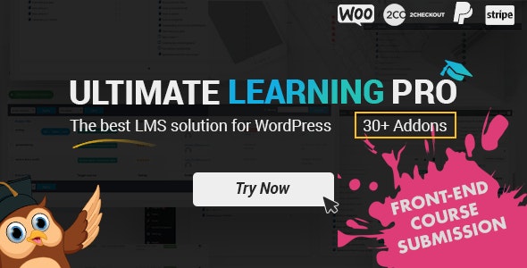 Ultimate Learning Pro v3.9.1 无限制版（已汉化）– WordPress LMS插件
