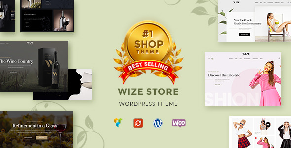 WizeStore v1.15.0 – WooCommerce多功能商店