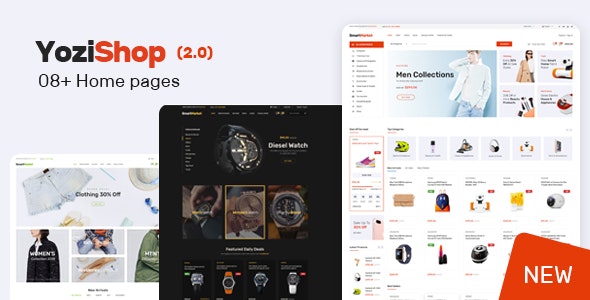 Yozi v2.0.70 –多功能电子WooCommerce主题