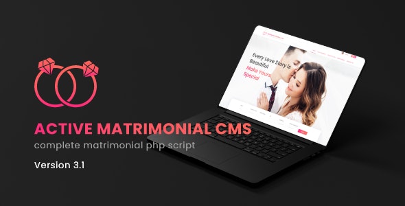 Active Matrimonial CMS v5.6.1（已汉化） – 交友网站 CMS源码