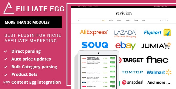 Affiliate Egg v10.11.2已激活版（已汉化） – WordPress利基联盟营销插件