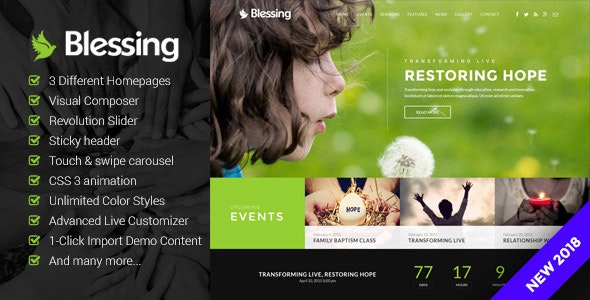 Blessing v1.7.11 – WordPress响应式主题