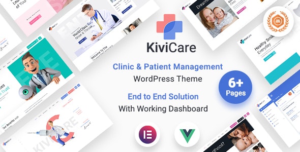 KiviCare v4.4.0 – WordPress诊所和患者管理主题