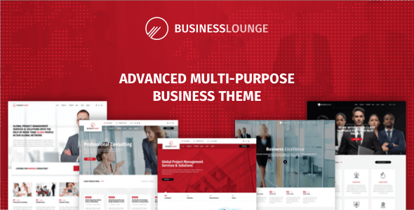Business Lounge v2.3 – WordPress金融主题