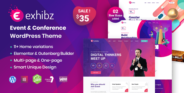 Exhibz v3.0.6（已汉化） – WordPress活动会议主题