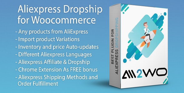 AliExpress Dropshipping Business plugin for WooCommerce v3.5.1（已汉化官方原版） – 全球速卖通一件代发转卖插件