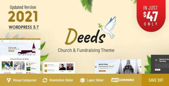 Deeds v10.9 – WordPress 最佳响应式主题