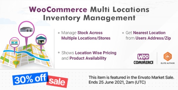 WooCommerce Multi Locations Inventory Management v4.2.14已去除限制（已汉化）