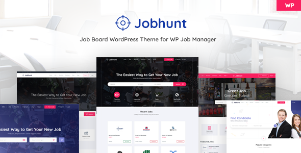 Jobhunt v2.21 – WP Job Manager 的 Job Board WordPress 主题