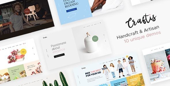 Craftis v1.2.1 – 创意手工和工匠 WordPress 主题