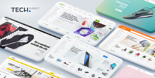 Techmarket v1.5.3 – WordPress 在线商店模板