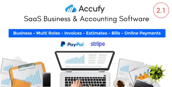 Accufy v2.6 无限制版 – SaaS 商业和会计软件