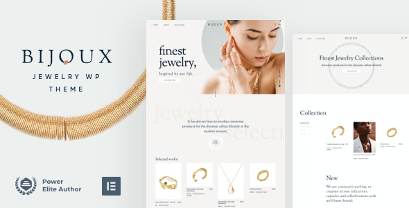 Bijoux v45.0 – 手工工艺品首饰 WooCommerce 商店