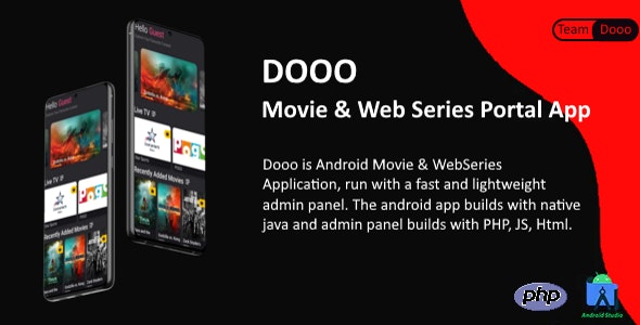 Dooo v2.9.6a – 电影和网络系列门户应用程序