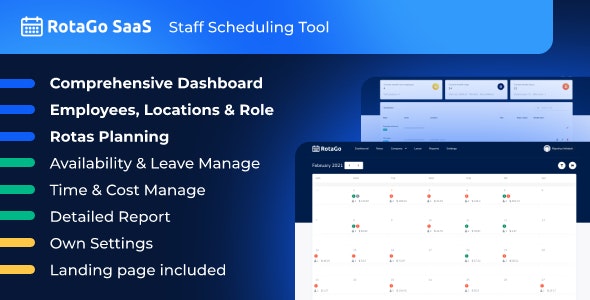 RotaGo SaaS v8.1.0无限制版 – 员工排班工具