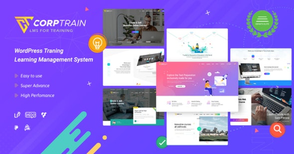 CorpTrain v3.6.7无限制版 –  WordPress企业培训主题