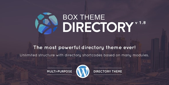 Directory v8.8.7 – 多用途 WordPress 主题