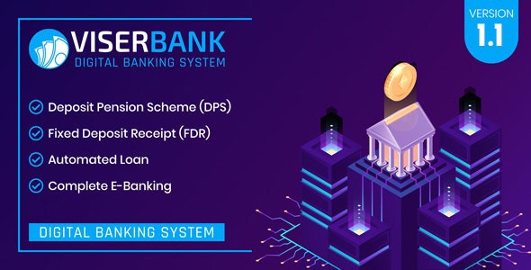 ViserBank v3.0 无限制版（已汉化） – 数字银行系统