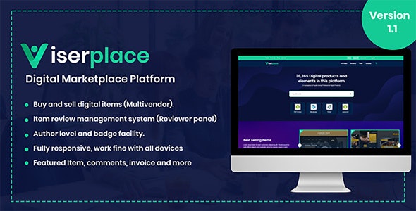 ViserPlace v2.1 无限制版 – 数字市场平台