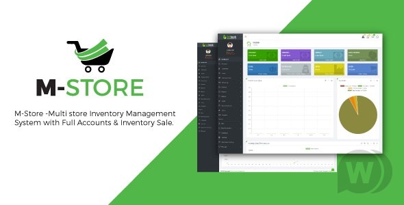 M-Store v1.0无限制版 – 具有完整帐户和分期销售的多商店库存管理系统