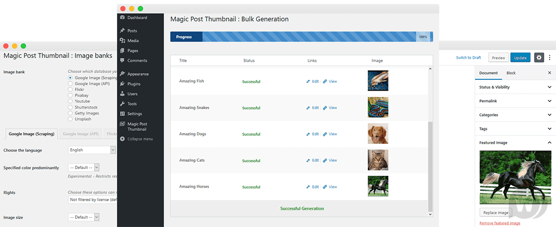 Magic Post Thumbnail Pro v6.0.4无限制版（已汉化） – 自动缩略图插件