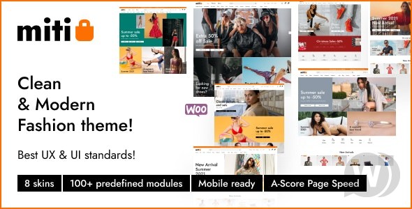 Miti v1.1.6 – Elementor WooCommerce WordPress 主题