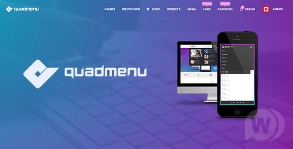 QuadMenu Pro v3.2.2（已汉化） – WordPress 超级菜单插件