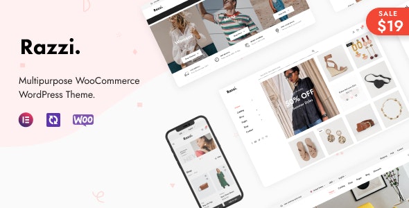 Razzi v2.4.3 – WooCommerce 的多用途 WordPress 主题