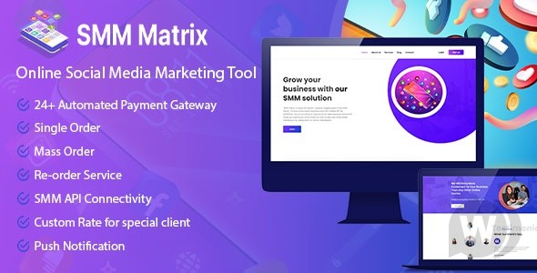 SMM Matrix v5.1（已汉化） – 社交媒体营销工具