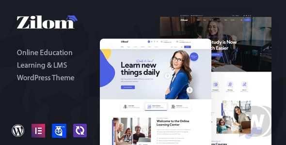 Zilom v1.3.2 – WordPress 在线教育主题