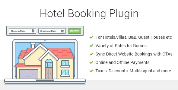 MotoPress Hotel Booking v6.4.0(已汉化) – WordPress酒店预订插件