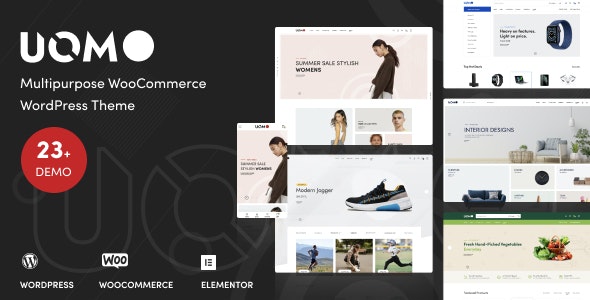 Uomo v2.0.36 – 多用途 WooCommerce WordPress 主题