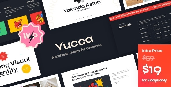 Yucca v1.24 – WordPress 创意主题
