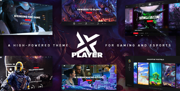 PlayerX v2.2 – 游戏和电子竞技的高性能主题