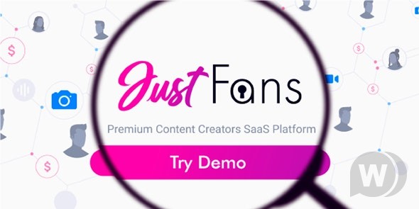 JustFans v11.5.0 – 高级内容创作者 SaaS 平台