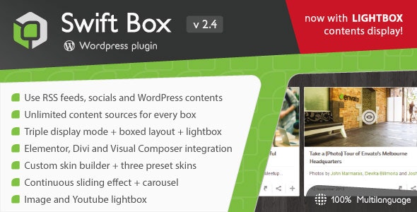 Swift Box v2.130（已汉化） – WordPress 内容滑块和查看器
