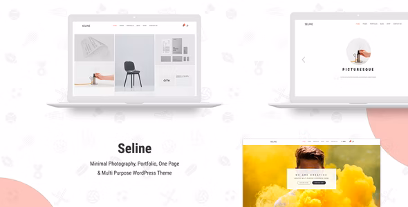 Seline v1.1.4 – 创意摄影和作品集 WordPress 主题