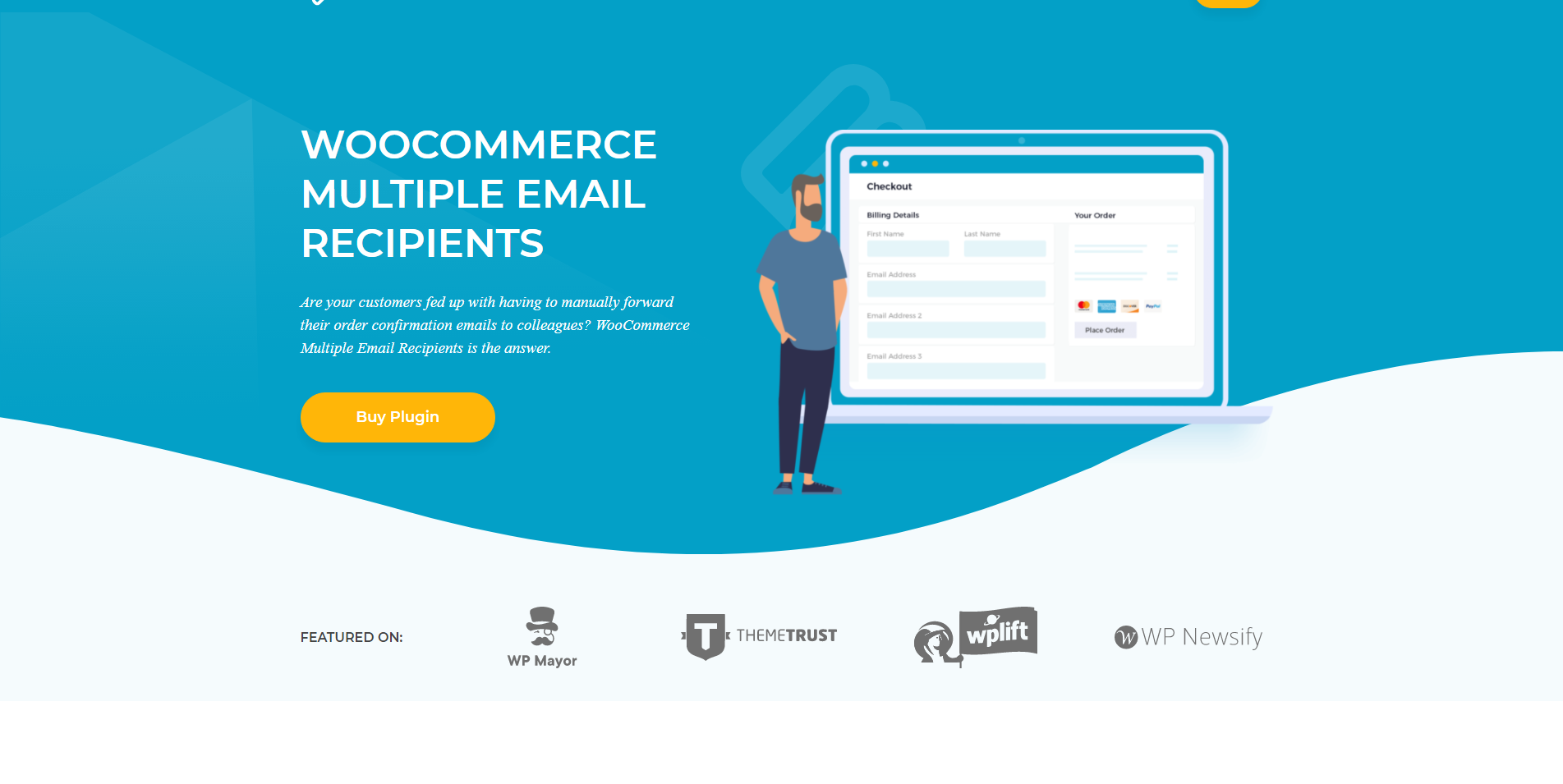 Barn2 WooCommerce Multiple Email Recipients v1.2.12（已汉化）- 收件人多个电子邮件插件