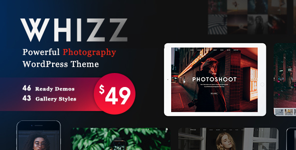 Photography Whizz v2.4.8 –  WordPress 摄影主题