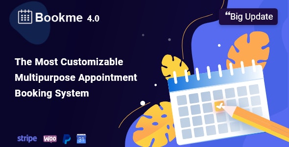 Bookme v4.9 – WordPress 预约插件